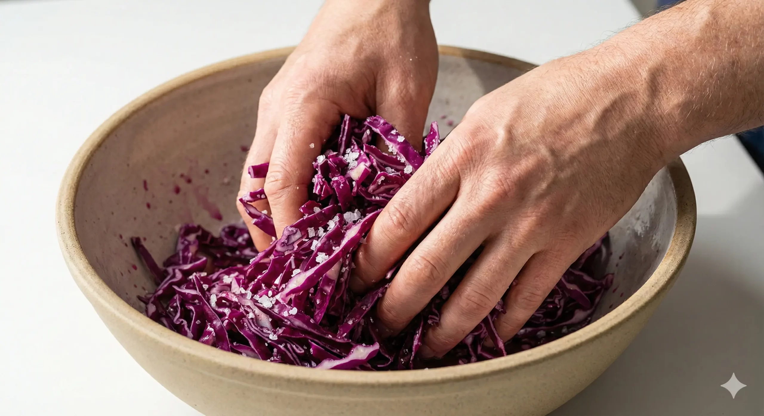 Choucroute vivante Fermentierra servie dans un bol artisanal